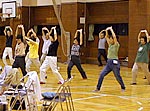 準備体操写真